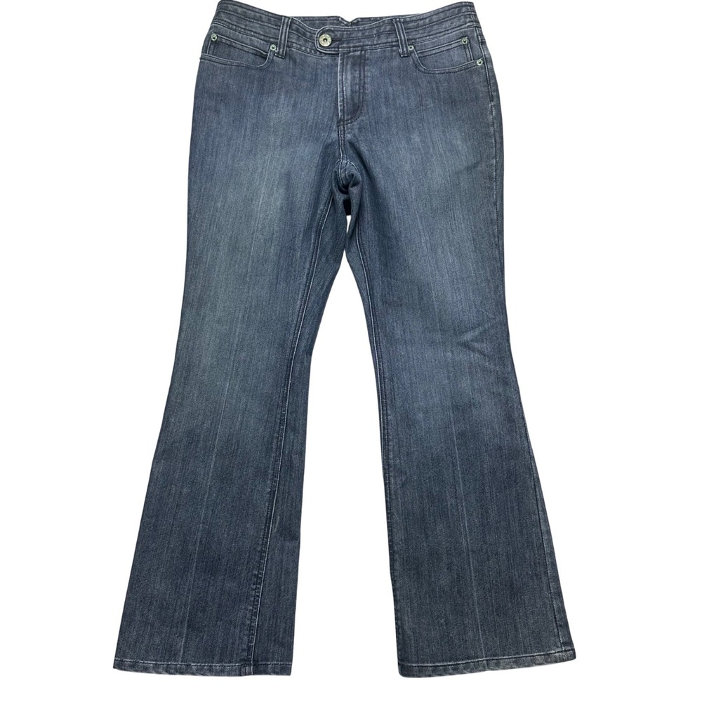 Platinum Jeans Women's Size‎ 1.5 Short Embroidered Bootcut Denim Pants